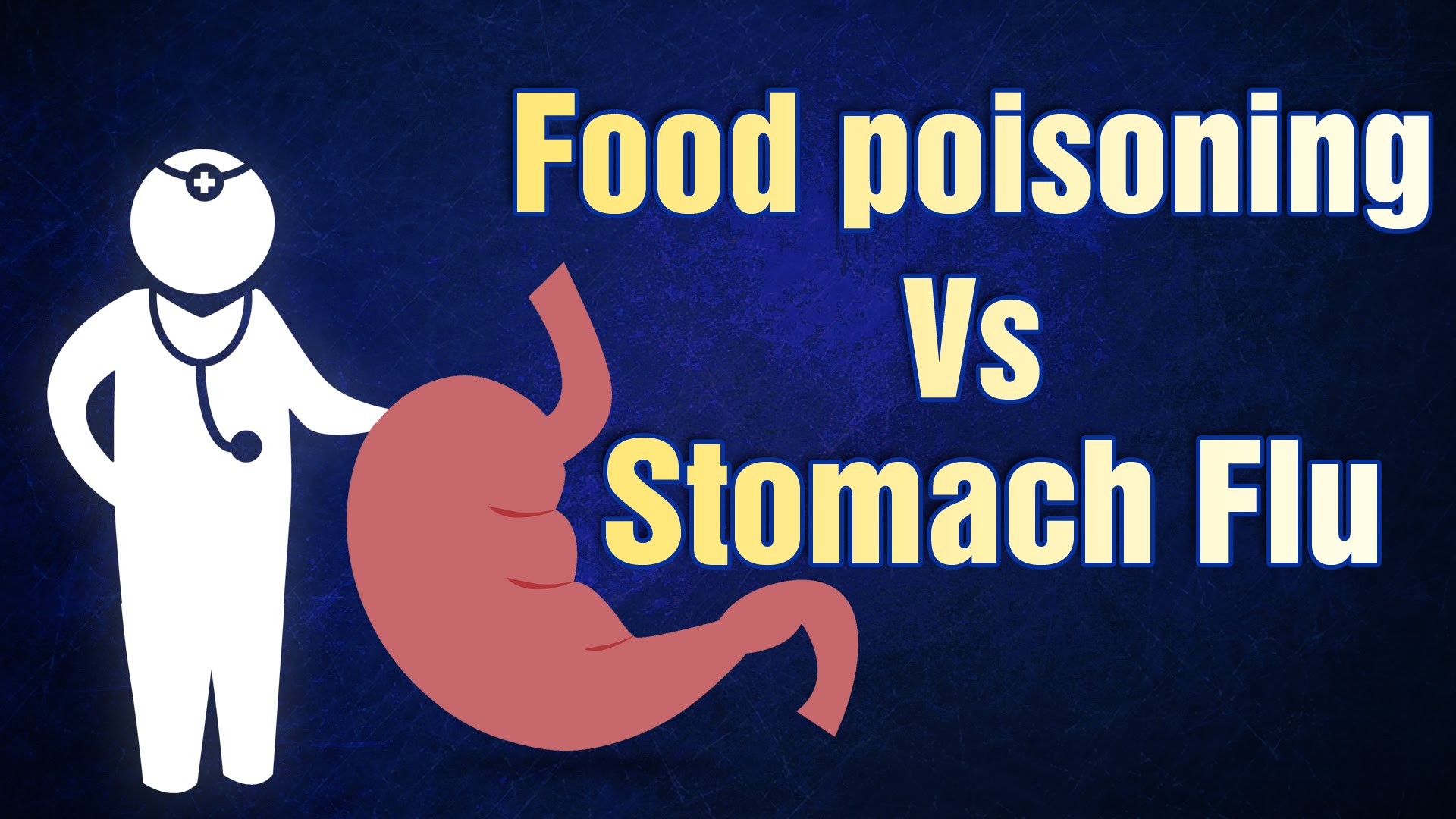 stomach flu vs food poisoning